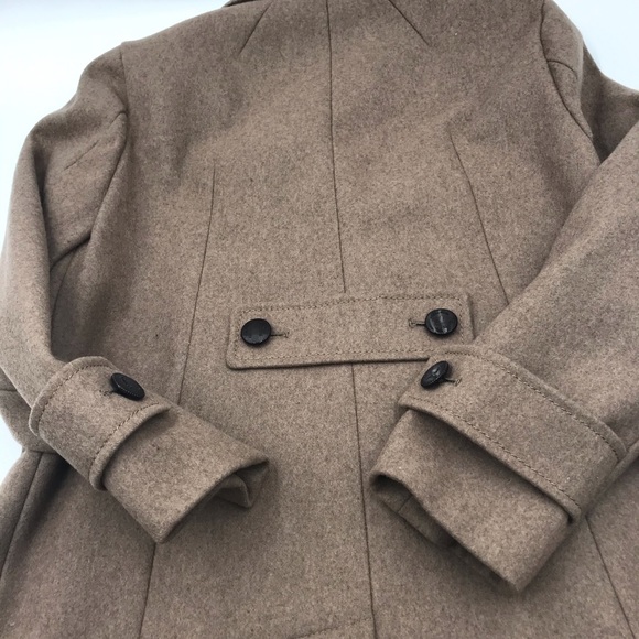 CK Women's Wool-Blend Double-Breasted peacoat - Picture 3 of 4